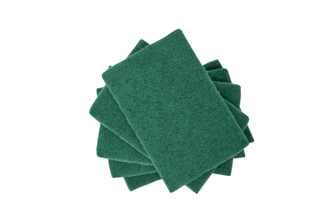 5 GRATT green scouring pads Pol'Hop